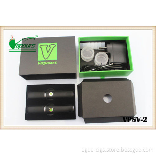 650mah 800puffs Ego W Electronic Cigarette Good Taste With Dry Herb Atomizer